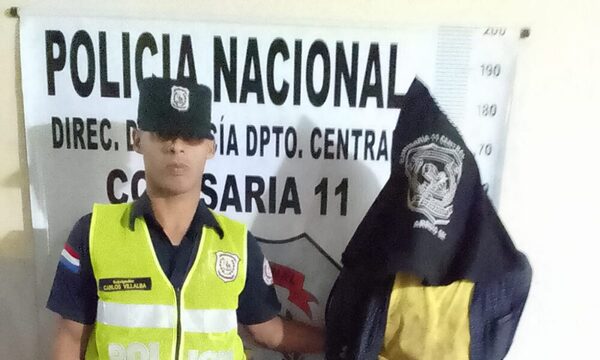Con cable en la mano, detienen a un hombre con largo historial delictivo en Villa Elisa
