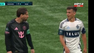 El picante cruce entre Lionel Messi y Andrés Cubas