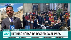 Últimas horas de despedida al papa Francisco