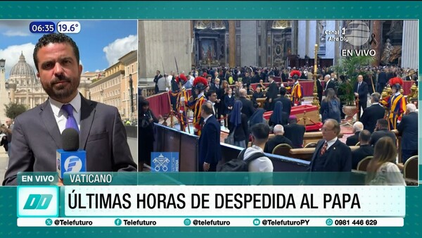 Últimas horas de despedida al papa Francisco