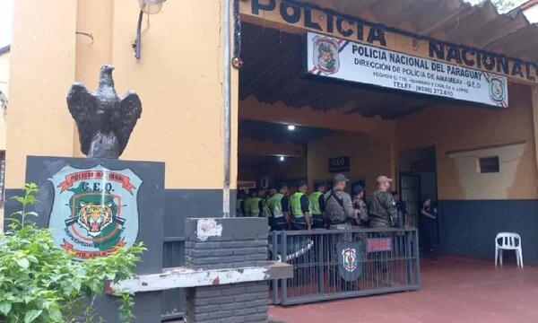 Un policía es detenido por presunto narcotráfico en Pedro Juan Caballero – Prensa 5
