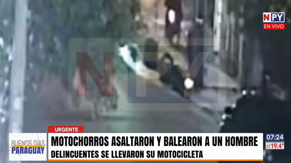 ¡Sin piedad! Balean a comerciante en violento asalto en Asunción