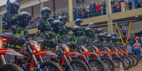 Nuevos efectivos Lince refuerzan la seguridad en las calles al servicio de la ciudadana • PARAGUAY TV