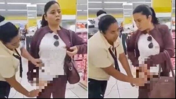 Doña se puso cinco prendas íntimas para robar de una tienda