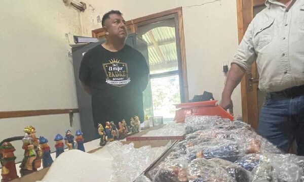 Senad desarticula esquema que usaba figuras religiosas para traficar cocaína – Prensa 5