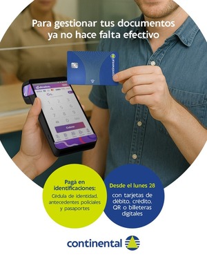 Identificaciones digitaliza sus pagos. Continental celebra este avance para el país e impulsa la inclusión financiera a través de ContiMóvil | Locales | 5Días