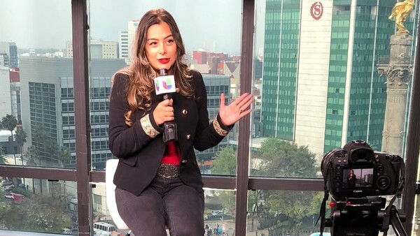 Larissa Riquelme agradece por su rol de periodista