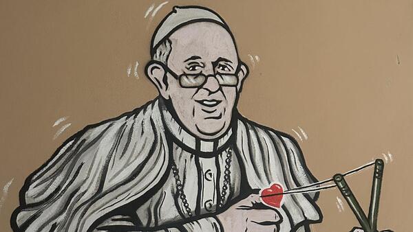 Maupal, el artista callejero que contrató el papa Francisco