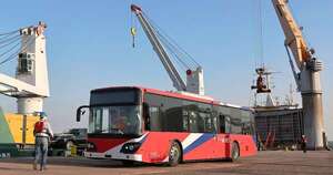 La Nación / Buses eléctricos: avanza prueba técnica para operar en el segundo semestre