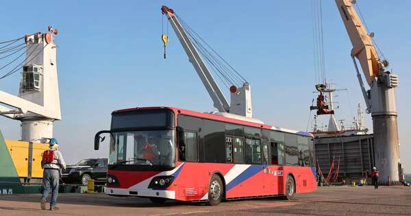 La Nación / Buses eléctricos: avanza prueba técnica para operar en el segundo semestre