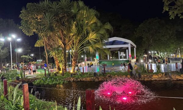 Franco se prepara para una gran fiesta familiar con la inauguración de mejoras en la Plaza de la Libertad