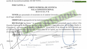 Rechazan acción de inconstitucionalidad promovida por Lilia Espinoza, condenada por la muerte de Sol Chávez - El Observador