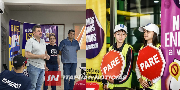 EXITOSA JORNADA DE EDUCACIÓN VIAL GRACIAS A LA CAMPAÑA “VAMOS, VAMOS, VAMOS ENCARNACIÓN”