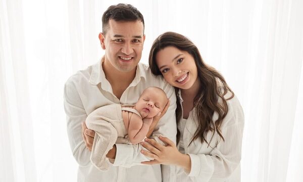 ¡Las tiernas fotitos del primer cumplemes del bebé de Néstor Camacho!