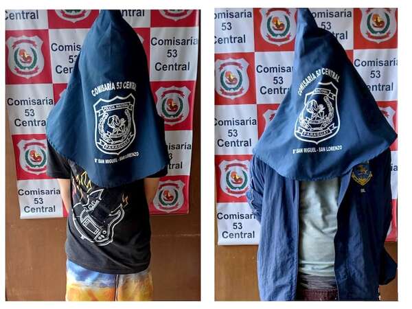 Detienen a dos hombres con droga y un revólver en Luque - Policiales - ABC Color