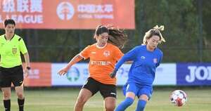La Nación / “Soy la primera paraguaya jugando en el fútbol chino”