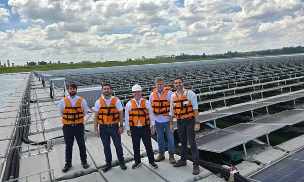 Técnicos de ITAIPU verifican funcionamiento de la mayor planta solar flotante de Sudamérica – Diario TNPRESS