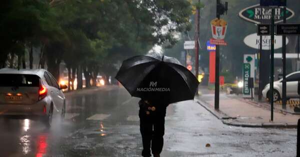 La Nación / Meteorología anuncia que seguirán las lluvias este fin de semana