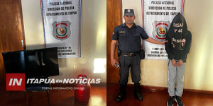 FUE A LA COMISARÍA A VISITAR A SU NOVIA PRESA Y TERMINÓ PRESO