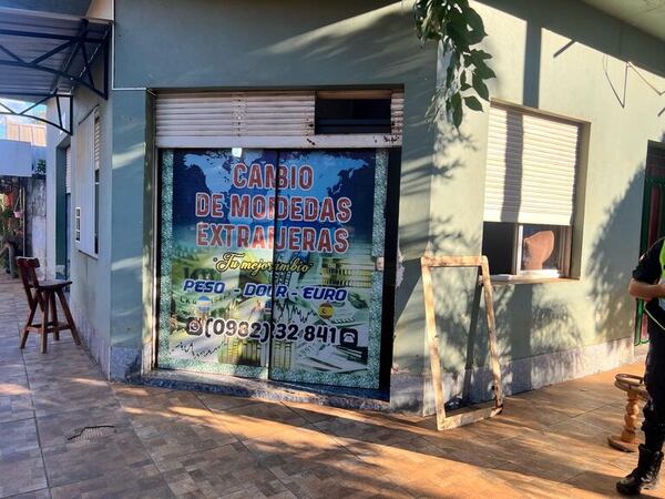 Asaltan a mano armada una casa de cambios en San Pedro del Paraná - Policiales - ABC Color