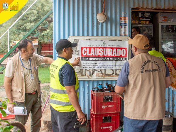 Clausuran puestos irregulares y notifican desalojos en Mariscal Estigarribia