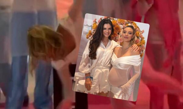 (VIDEO) ¡Susto en la fiesta de revelación de sexo de la amiga de Nadia Ferreira!