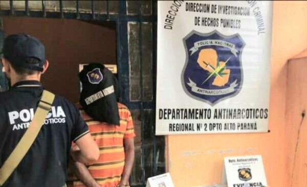 Ciudad del Este: dictan condena de 5 años para microtraficante