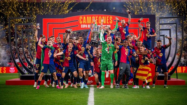 Barcelona se consagra campeón de la Copa del Rey