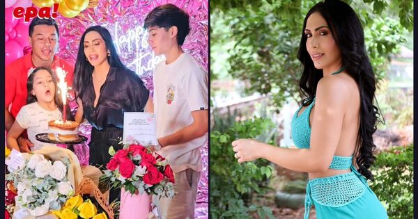 Entre flores, globos y mucha magia: Así celebró Rossana Barrios su nuevo año de vida