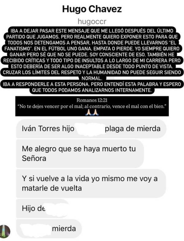 Hincha tavyrón tocó la memoria de la fallecida esposa de "Tito" Torres y él salió a responder