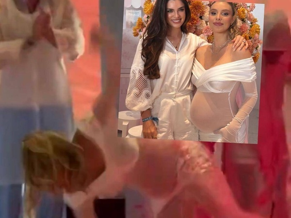 Amiga embarazada de Nadia Ferreira, ¡shipé se fue al piso en plena revelación de sexo!
