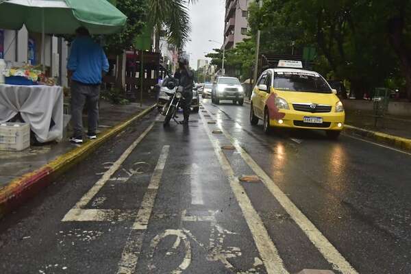 Costosa bicisenda de Asunción está abandonada - Nacionales - ABC Color