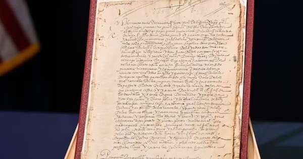 La Nación / El manuscrito de Hernandarias que vuelve al país un siglo después