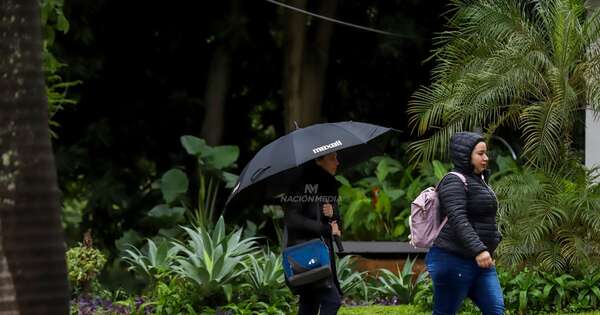La Nación / Aviso meteorológico advierte sobre lluvias y tormentas eléctricas para este domingo