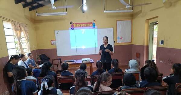 La Nación / Caries Cero: estudiantes participaron de charla educativa sobre higiene bucal