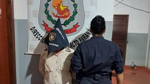 Detienen a mujer por presunta violencia familiar en Ciudad del Este.