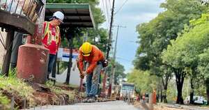La Nación / Este lunes se inicia el asfaltado sobre la avenida Mariscal López