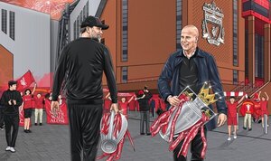 Versus / Slot rinde homenaje a Klopp tras título del Liverpool