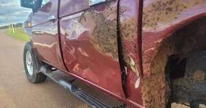 Diario HOY | Otra vaca suelta provoca aparatoso accidente en Villarrica