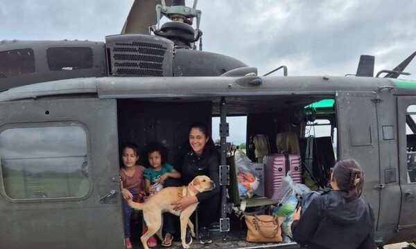 “Todas las vidas importan”: Mirá quien avei fue evacuado en un helicóptero