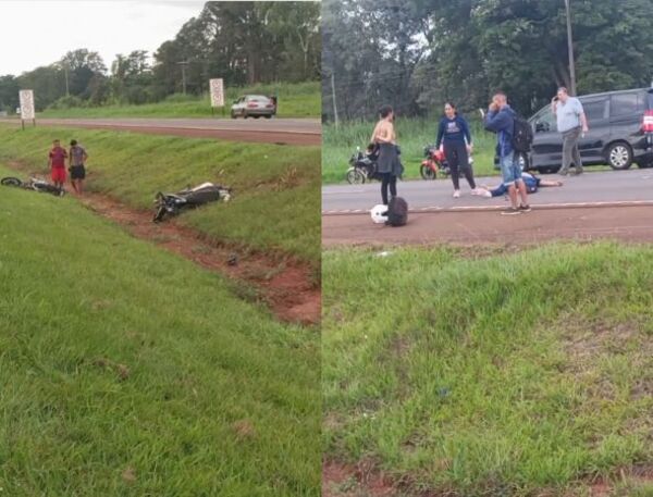 (VIDEO). Carrera clandé, en dos ruedas, dejó un muerto y dos heridos graves