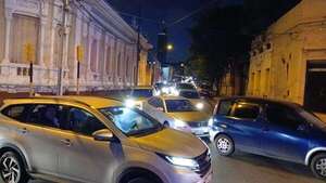 Calles bloqueadas por cableado subterráneo en el microcentro de Asunción - Nacionales - ABC Color