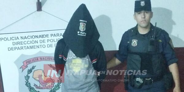 SUJETO FUE DETENIDO POR ROBAR EL CELULAR DE SU EX PAREJA