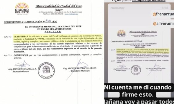 Prieto dice “no recordar” que firmó censura a datos solicitados por jóvenes investigadores