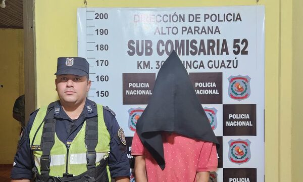 Capturan a buscado por hurto agravado