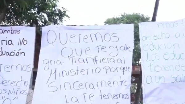 Escuela en Ypané enfrenta protesta por falta de docentes y promesas incumplidas