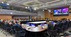 La Nación / Representantes del BCP y MEF conversaron con titular de FMI sobre coyuntura global