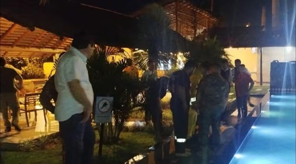 Adolescente murió ahogada en una piscina de hotel en Santa Rosa del Aguaray
