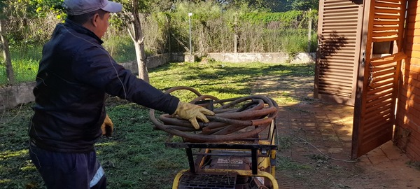 Encarnación: Supervisan estaciones de bombeo en el subembalse Poti’y