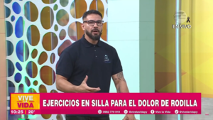Ejercicios secillos en la silla para el dolor de rodilla